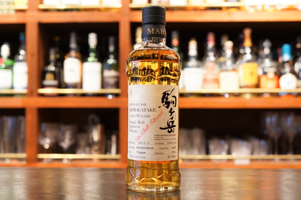 マルス駒ヶ岳1991 シングルカスク No.160 28年 良い ウイスキー 箱付