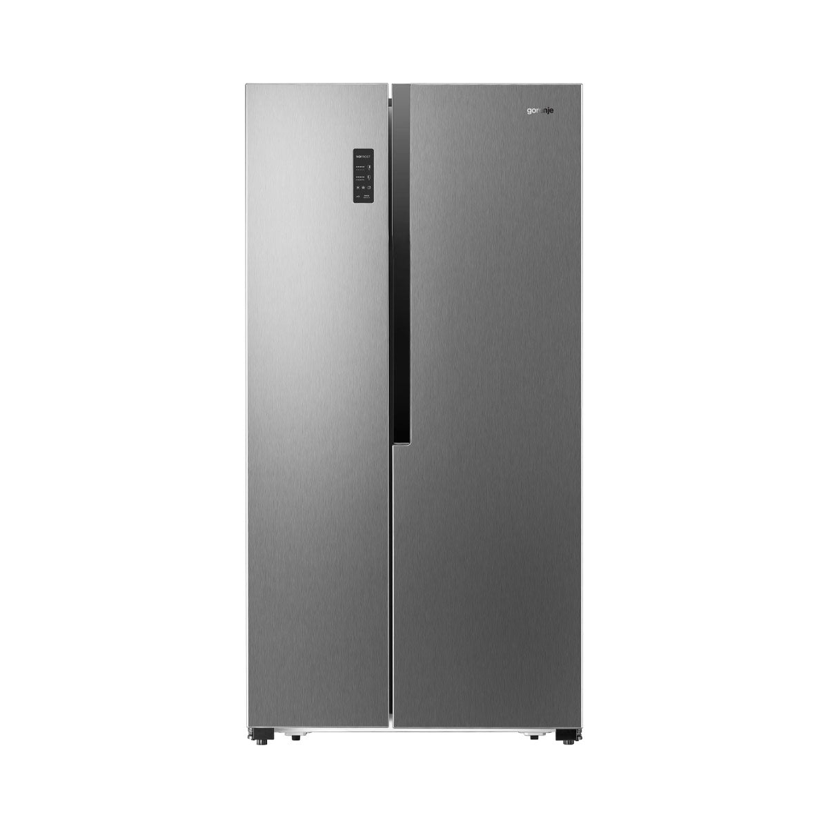 GORENJE NRS9182MXUK Freestanding 2-Door Refrigerator, Gray