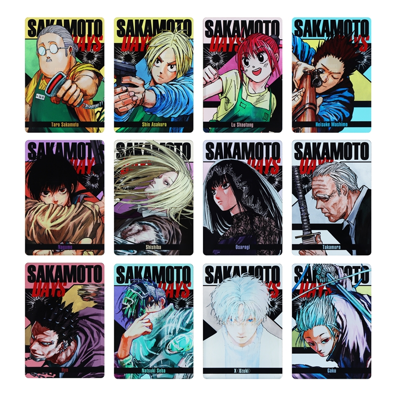 計38点 サカモトデイズ 特典 イラストカード ステッカー クリア