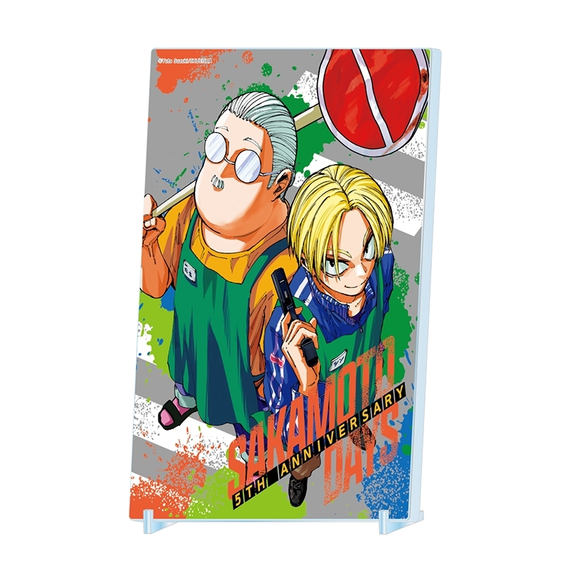 完全受注生産『SAKAMOTO DAYS』箔入りアクリルアート