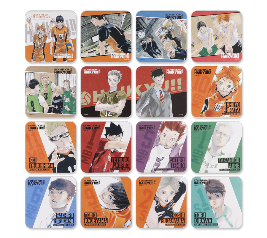 ハイキュー アートコースター 第1弾 特典付き ハイキュー アート