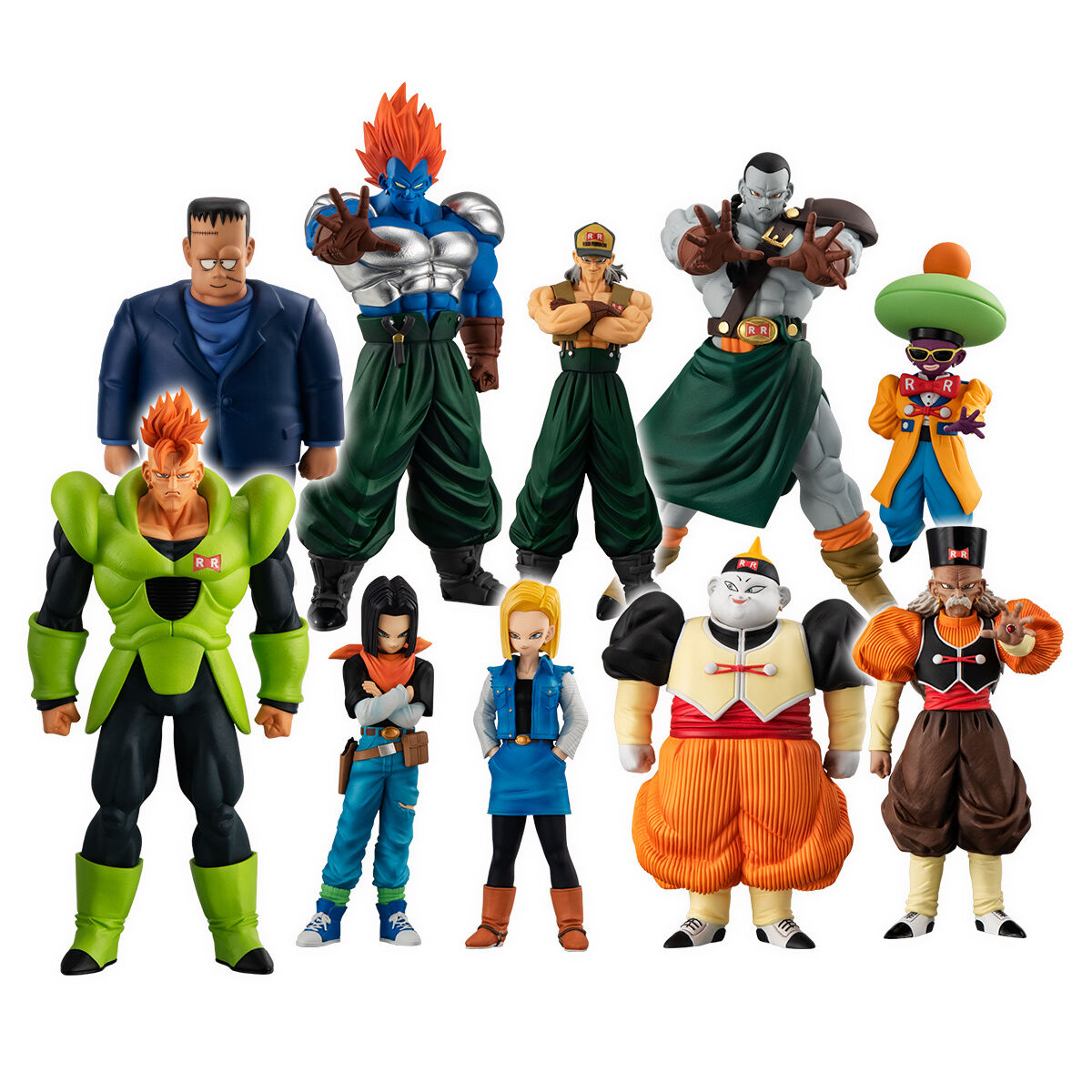 DRAGON BALL Z FIGURE HG - ANDROID COMPLETE SET – JumpIchiban