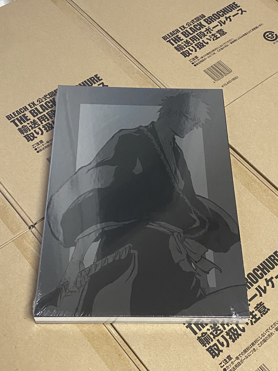 BLEACH原画展 EX.公式図録 THE BLACK BROCHURE BLEACH EX. Official