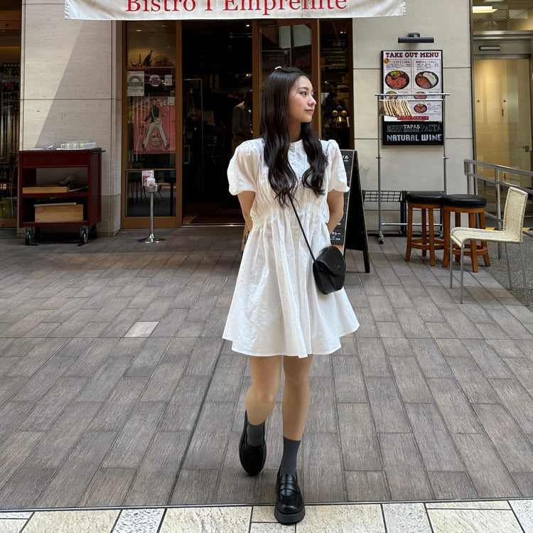 RiLi】コットンミニワンピース | Judin