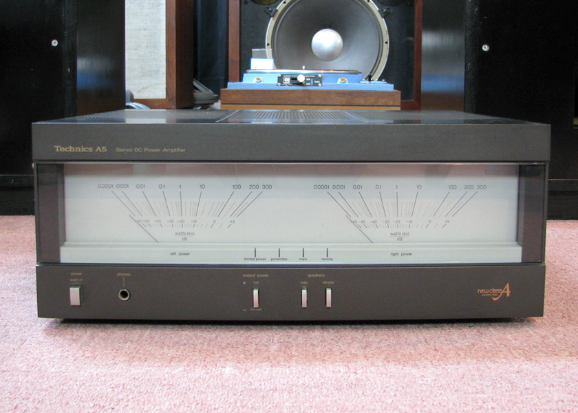 Technics A5 ステレオDC パワーアンプ SE-A5 ジャンク品
