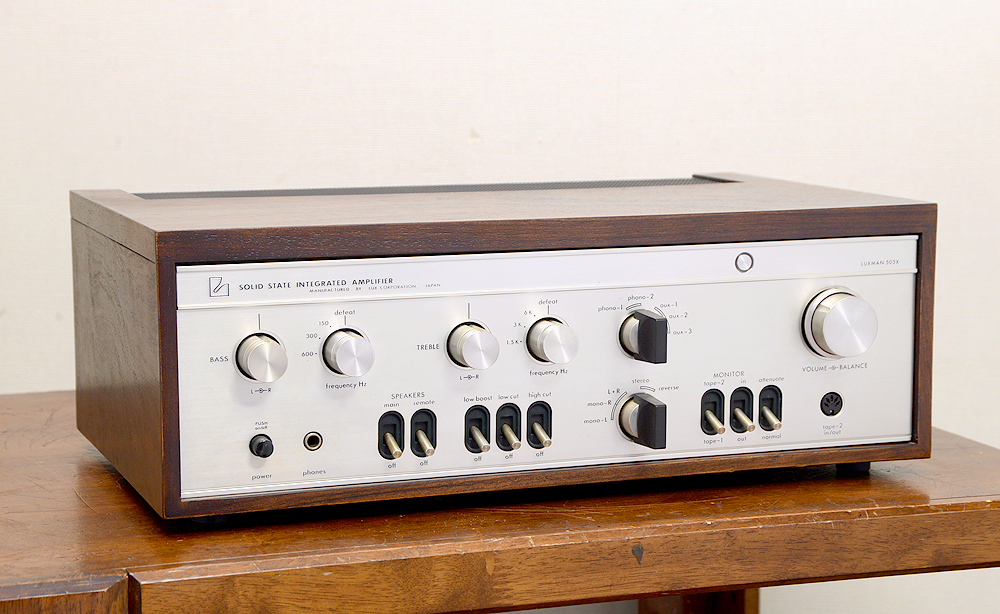 LUXMAN ラックスマン SQ505X プリメインアンプ メンテナンス済 / 札幌