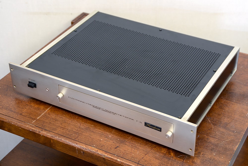 現状】Accuphase F-5 チャンネルデバイダー 現状】Accuphase F-5