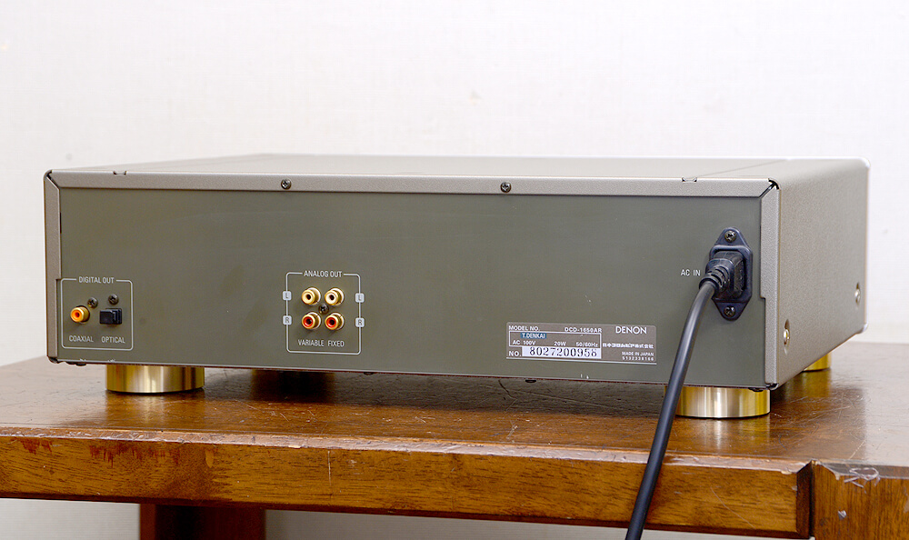 DENON DCD-1650AR CDプレーヤー / 札幌の中古オーディオ・レコード販売