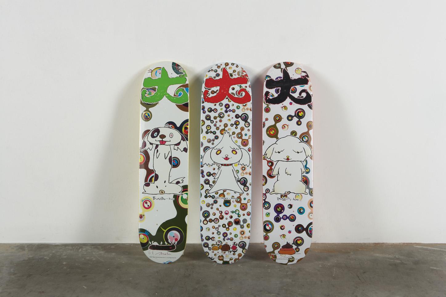 supreme 村上隆deck スケボー デッキ シュリンク付き supreme 村上隆