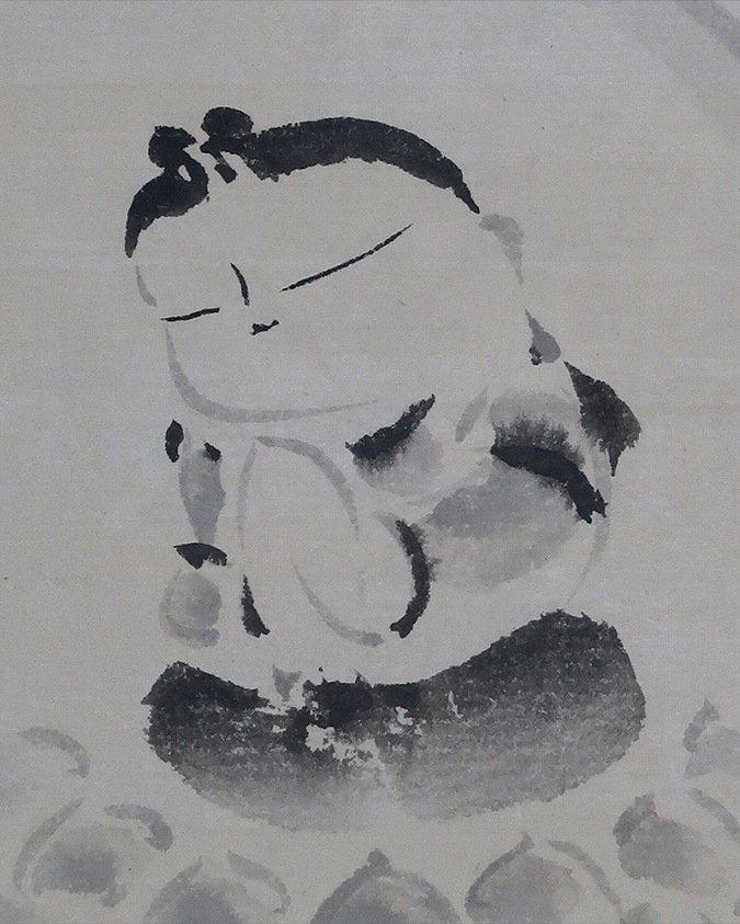 滝田ゆう直筆のイラスト 岡本太郎です。A4サイズです。 滝田ゆう直筆の