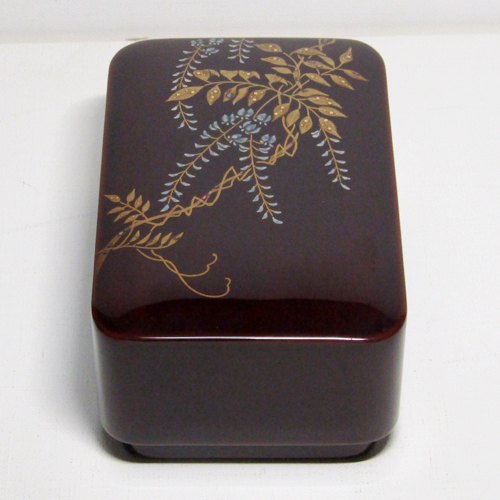 2192様感謝‼️JAPAN輪島塗愛蔵品螺鈿蒔絵「銀河-紅」宝石箱 輪島塗