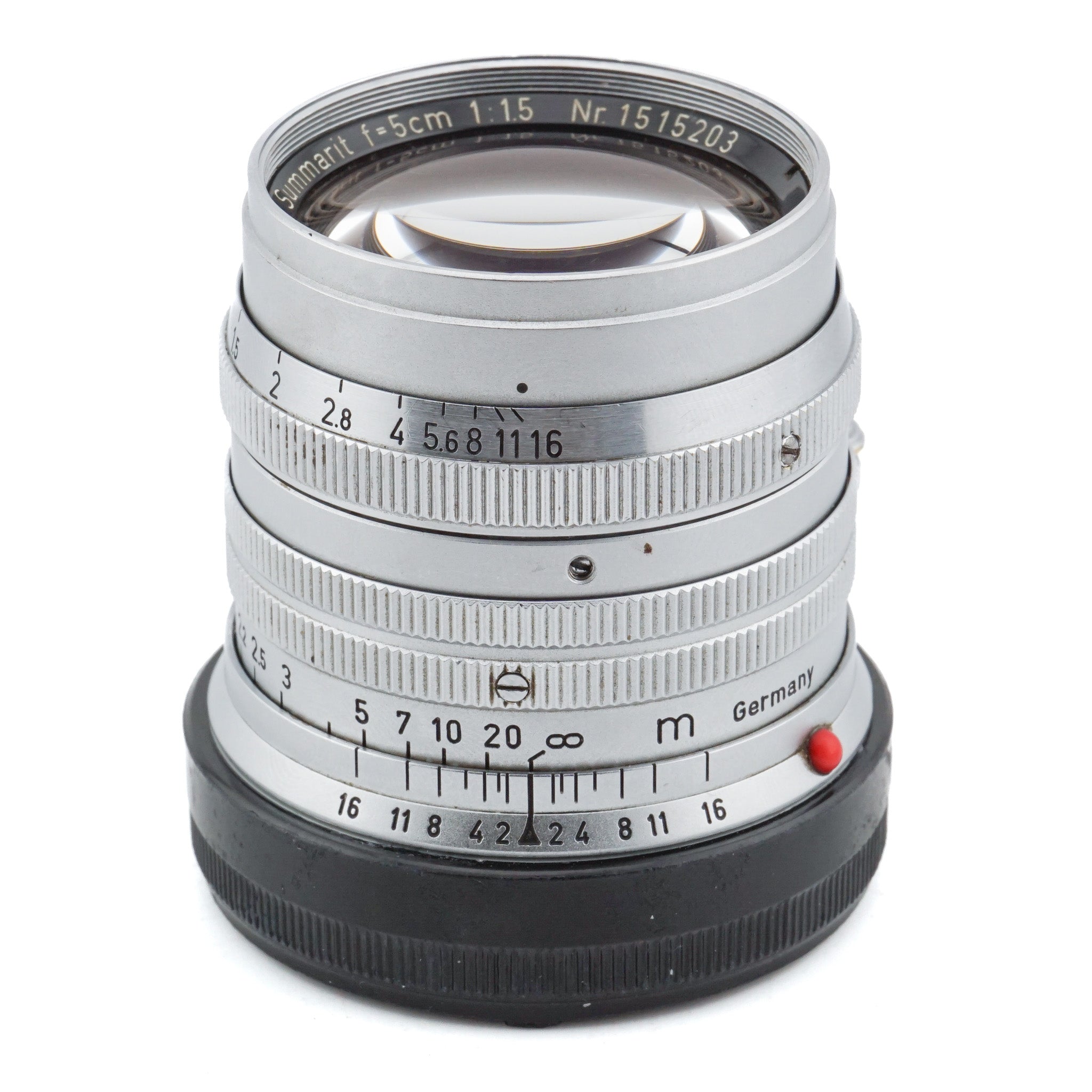 Leica 5cm f1.5 Summarit (SOOIA-M / 11120) - Lens – Kamerastore