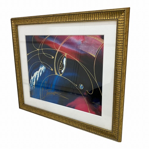 市川買取】マーティロ・マヌキアン 優しい夜 版画 シルクスクリーン