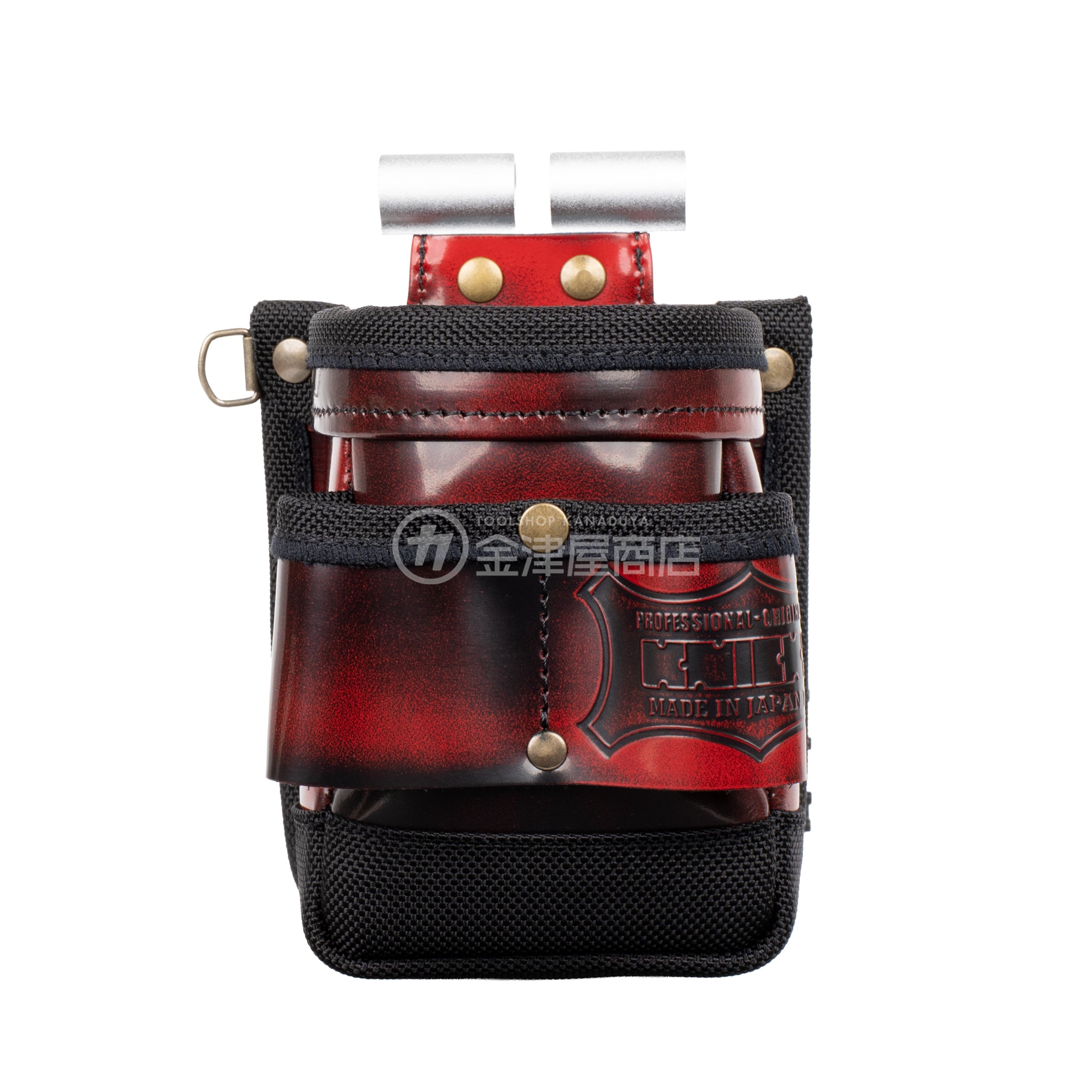 ニックス(KNICKS) アドバンガラス革VA小物腰袋 アルミ背板補強 ADV-201TG