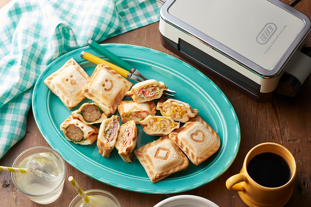 食パン1/4のミニサイズで焼けるホットサンドメーカー - 家電 Watch
