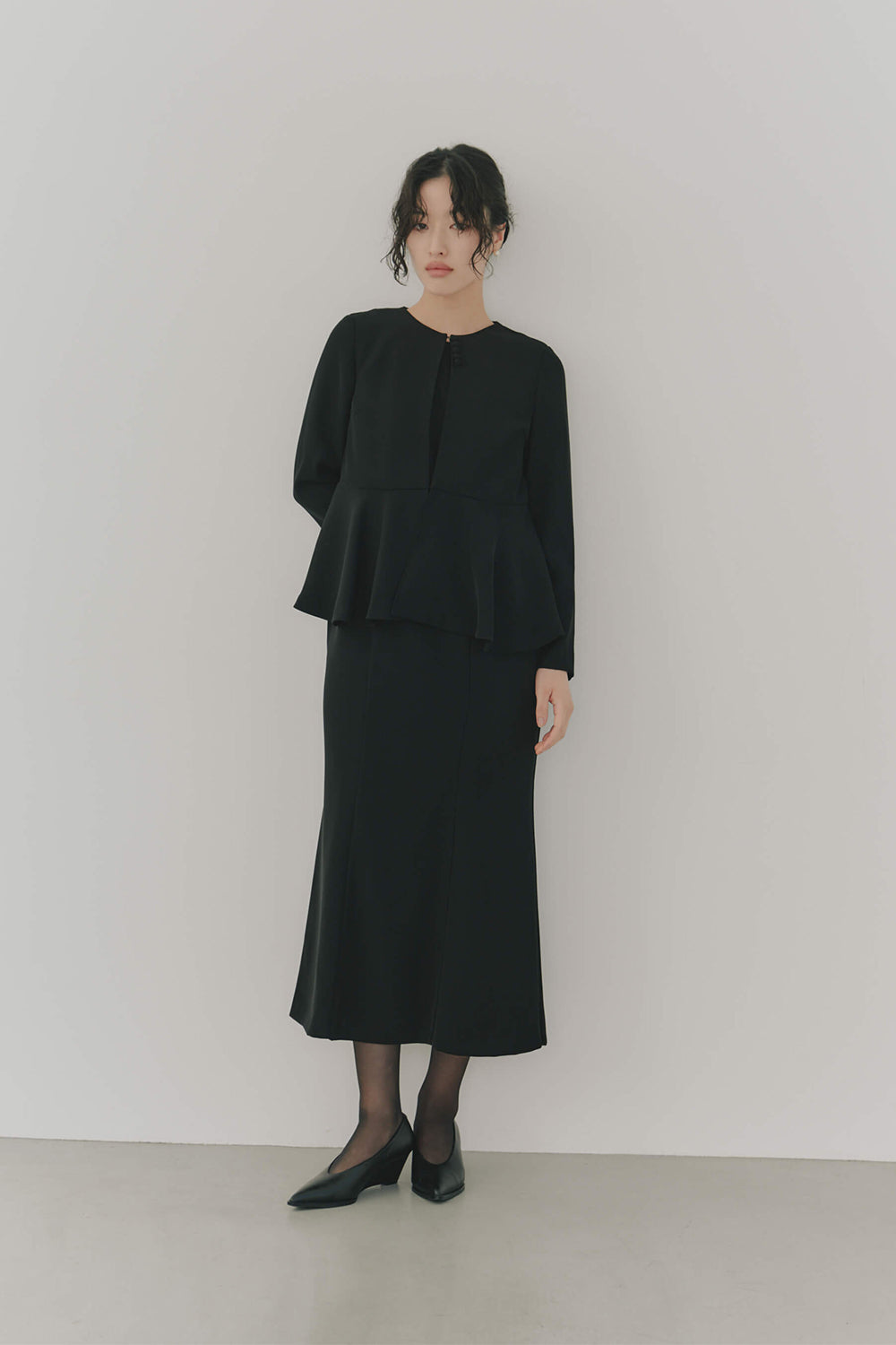 kaene公式オンラインストア フレアジャケットセットワンピース