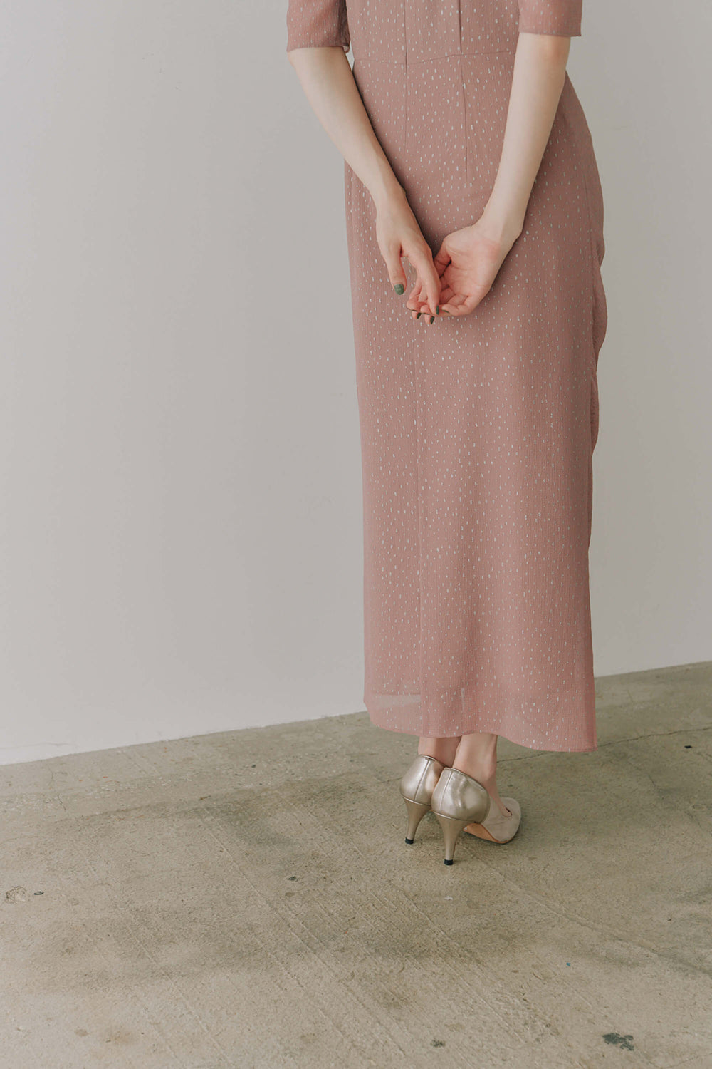 kaene公式オンラインストア ラメドビースリットドレス / 100827 結婚式