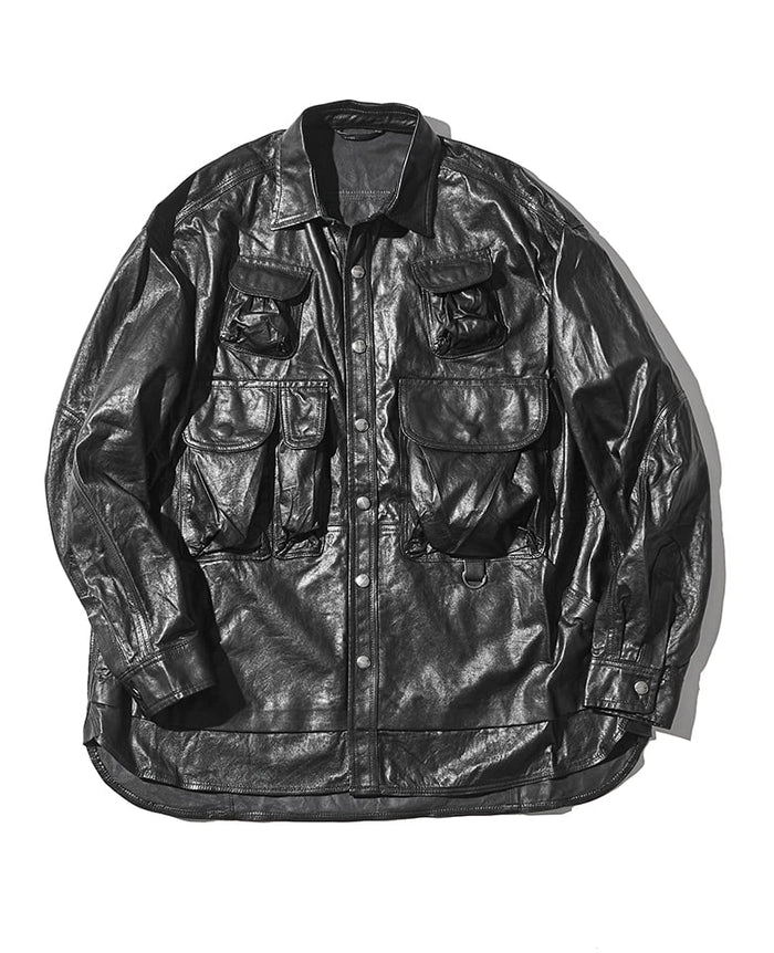 GIORGIO BRATO ラムレザー ジャケット