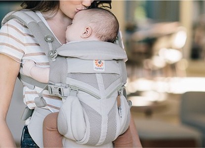 エルゴオムニ360クールエア】憧れ！最上級抱っこ紐を口コミ！前向き