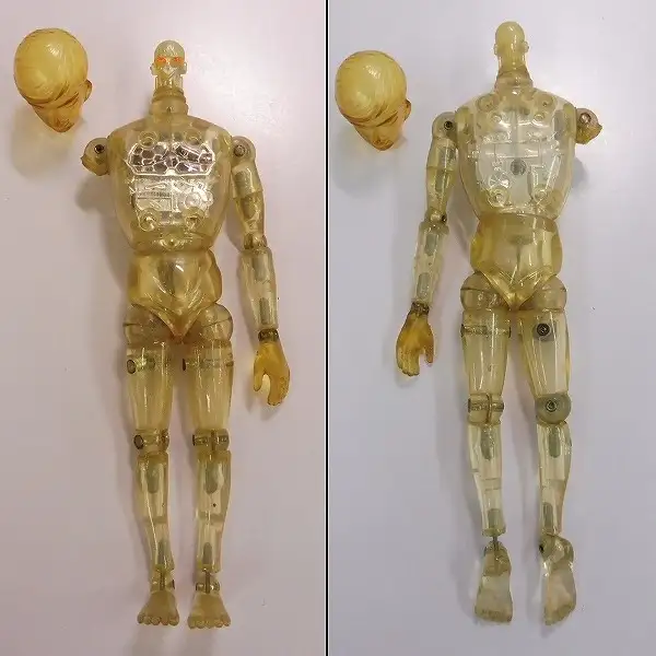 買取】旧タカラ 変身サイボーグ1号 シルバー 少年サイボーグ 当時物