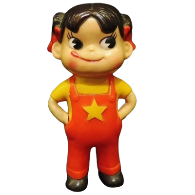 300体限定】 16日まで出品 ペコちゃん 星 ソフビ 星ペコ 300体限定