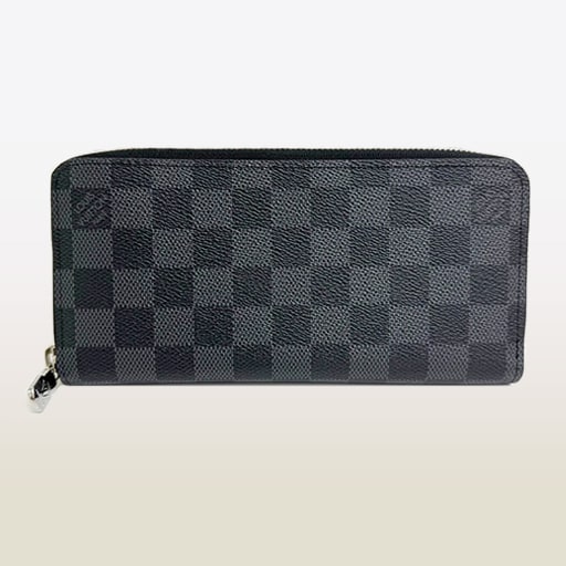 ルイ・ヴィトン LV グローブ ダミエグラフィットゴンプティ 黒×グレー