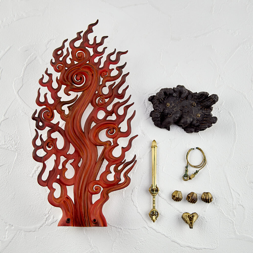 タケヤ式自在置物 不動明王 ＜黄不動＞｜KTプロジェクト｜海洋堂