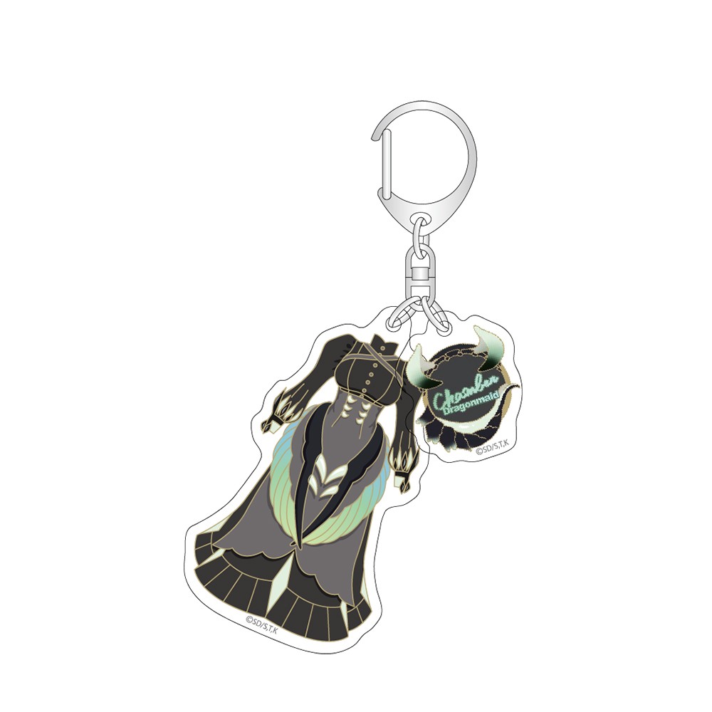 遊戯王カードゲーム25周年 ドラゴンメイド衣装チャームコレクション