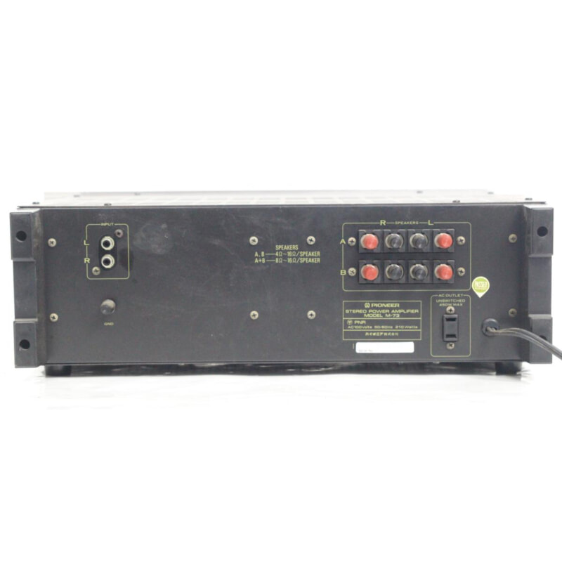 Pioneer/パイオニア ステレオパワーアンプ [M-73]の買取実績 | 大阪