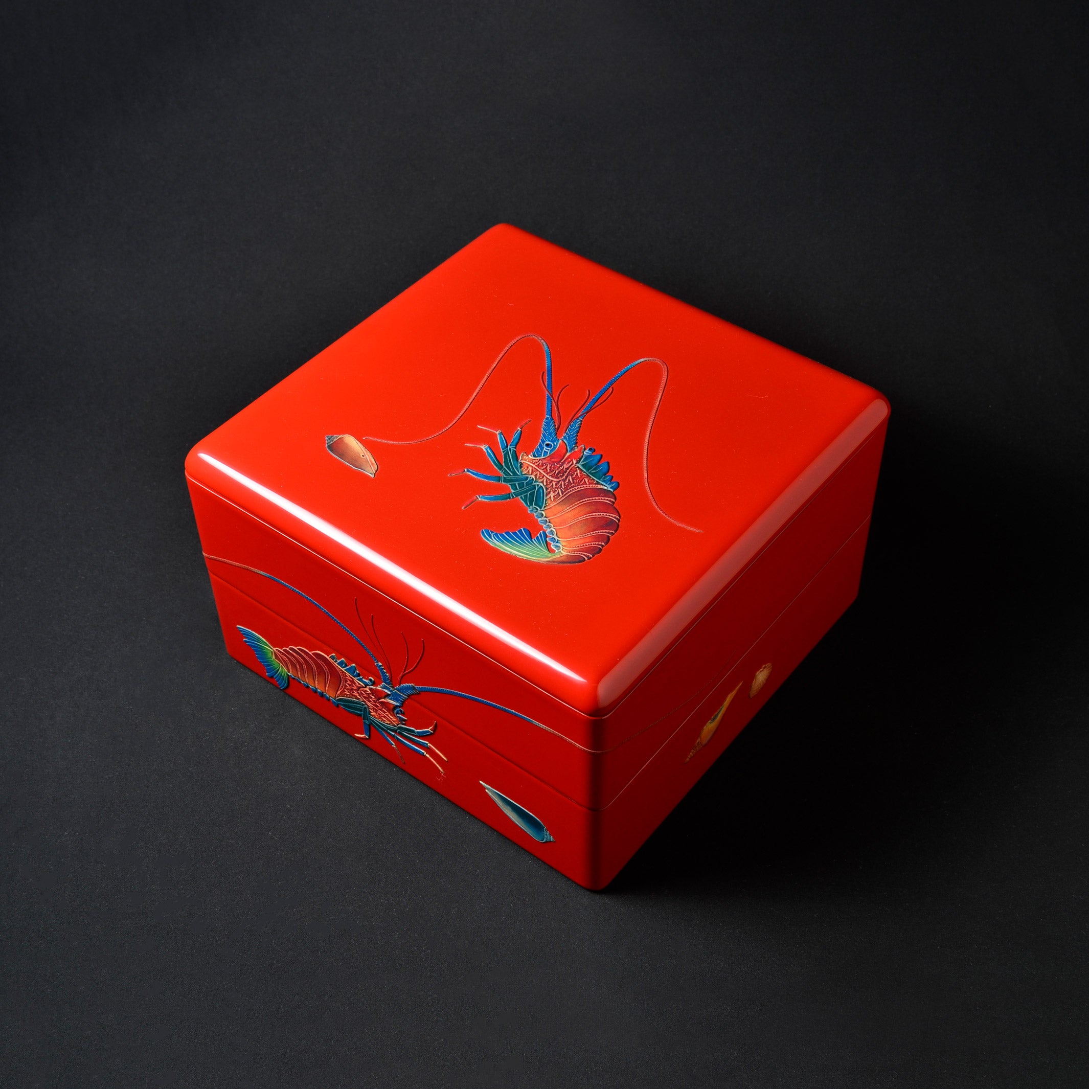 琉球漆器 重箱 重箱 – 角萬漆器