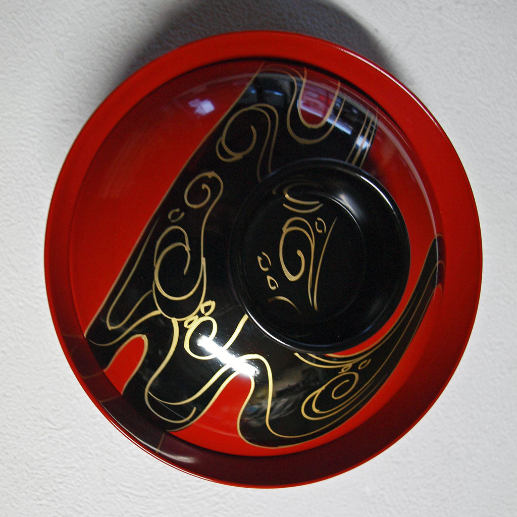 椀・小槌椀 5.5寸・吸物椀・内朱/蓋黒絵付 – かく丸漆器問屋EC