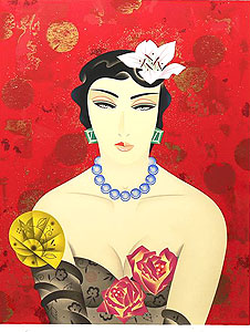 谷川泰宏 花 谷川泰宏 画歴