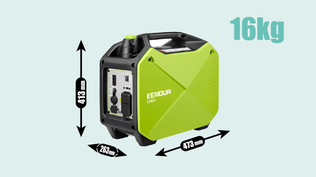 EENOUR発電機【GS1800i】 | カケハシフードトラック