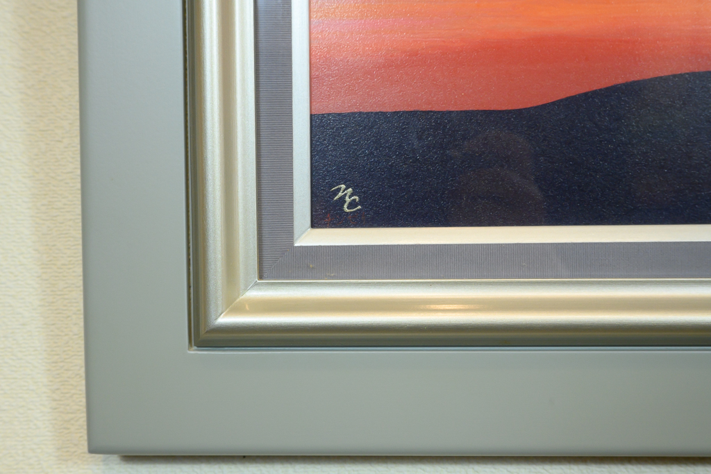 鎮西直秀 一枚の絵 光彩の譜 霞ヶ浦図 鎮西 直秀「光彩の譜」 -