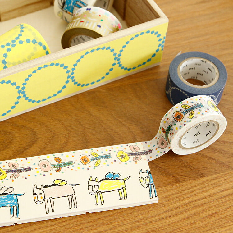 メール便ok】mt × ミナ・ペルホネン flower white 20mm【マスキング