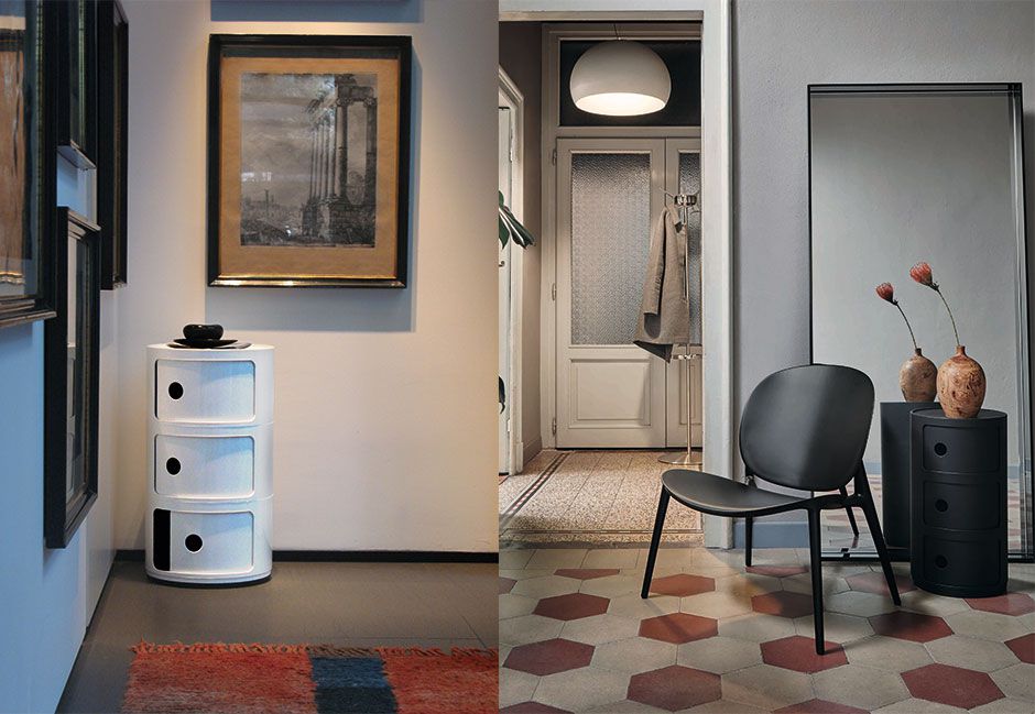 カルテル コンポニビリ ホワイト イタリア製 ラグ ライト サイド