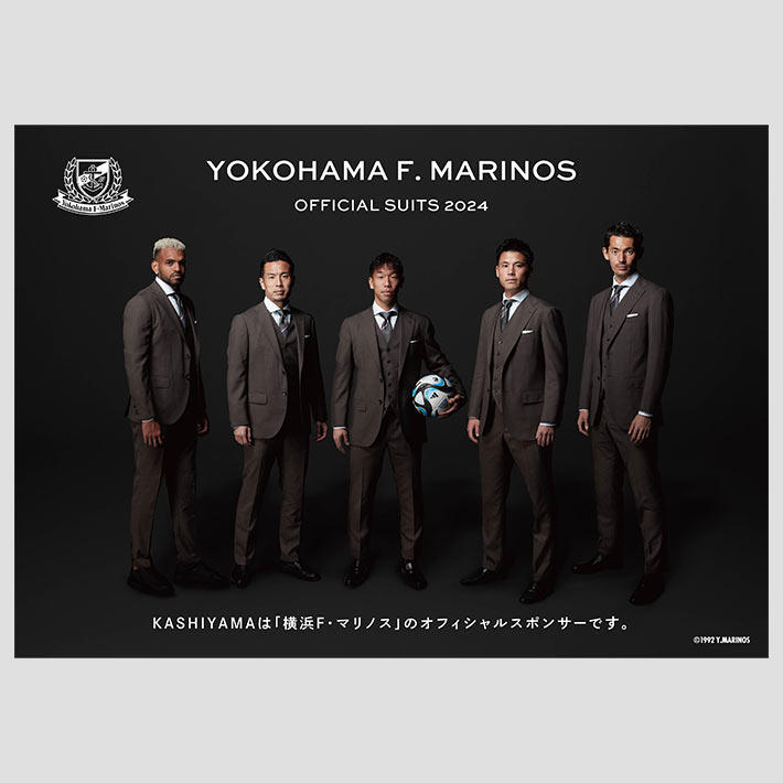 J1リーグ横浜 F・マリノスとのオフィシャルパートナー契約とオリジナル