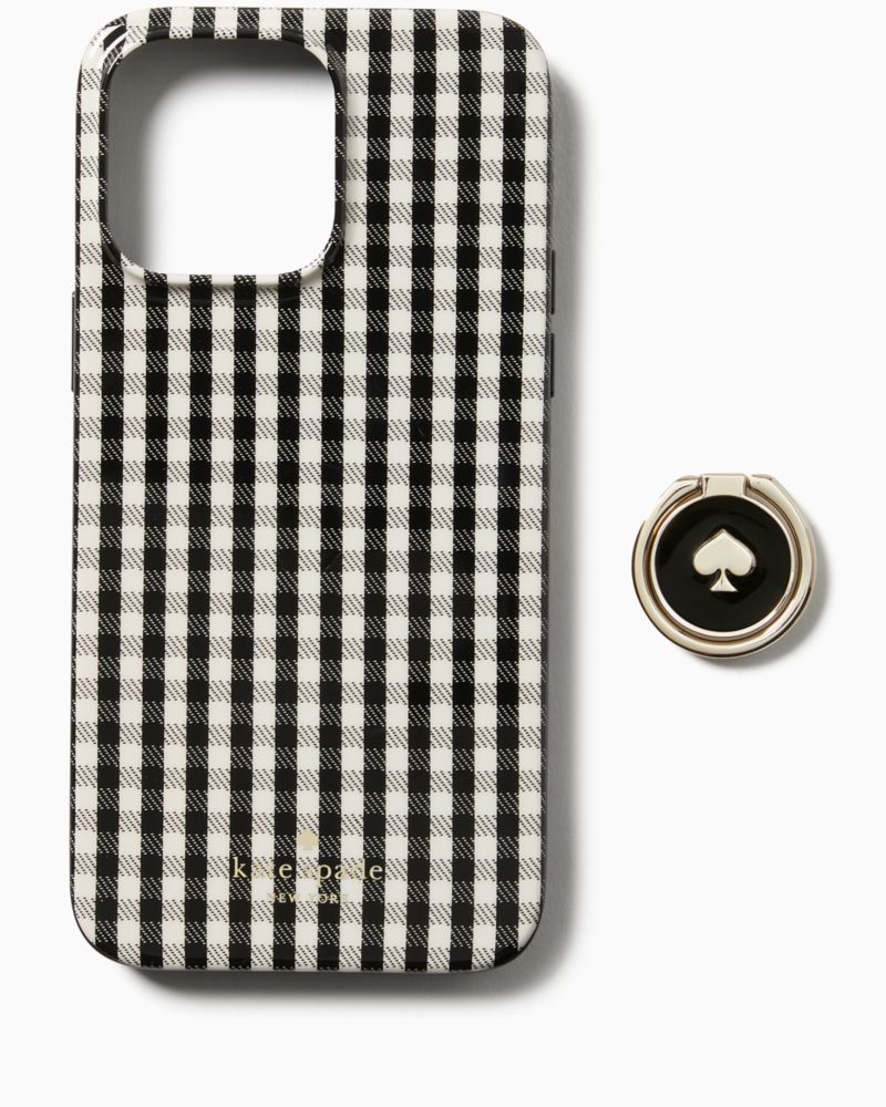 ケイトスペード jazzy gingham iPhone14 Pro Max新品 【公式通販】