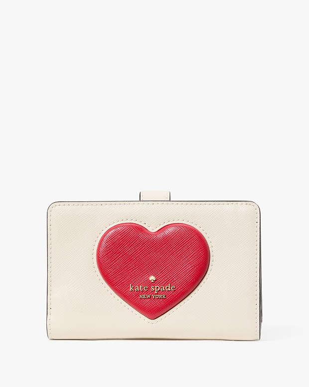 マディソン インセット パフィ ハート ミディアム コンパクト バイ