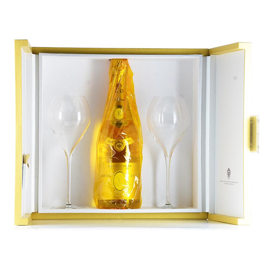 ルイ ロデレール クリスタル グラス2脚セット 2013 ルイロデレール