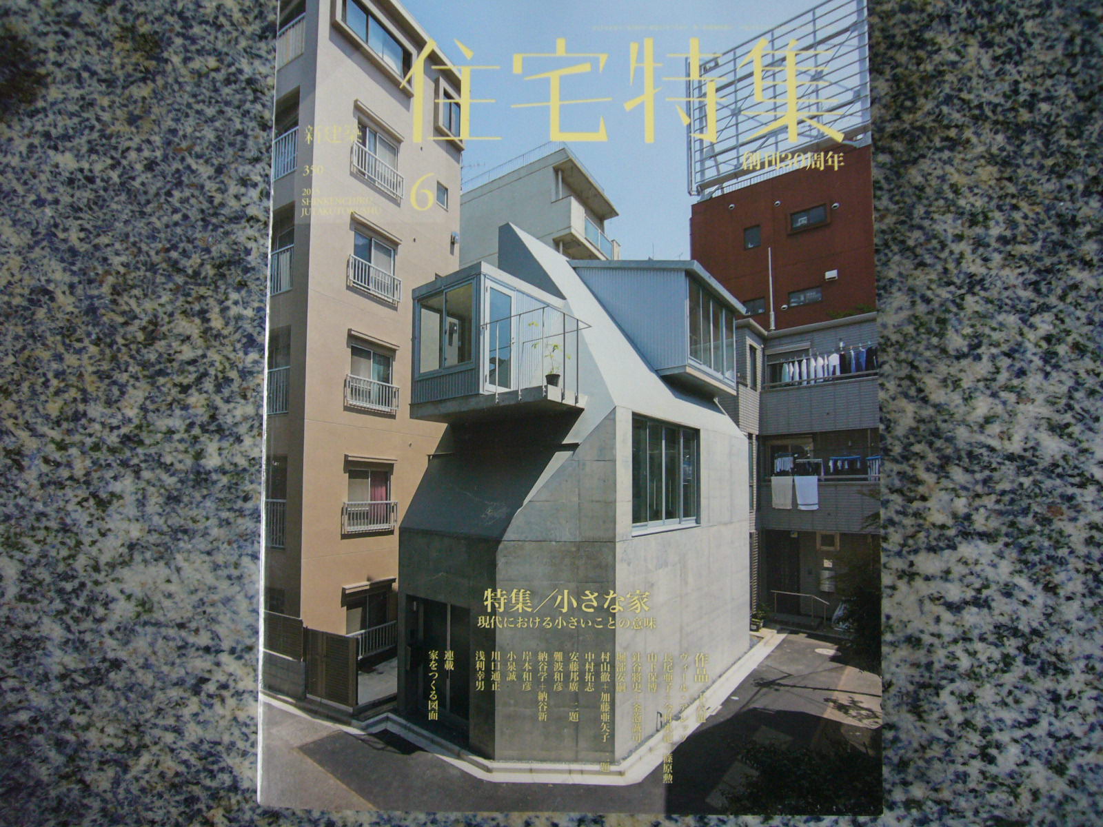 新建築 住宅特集 2015年 1-12月号 12冊 新建築 住宅特集2015年12月号