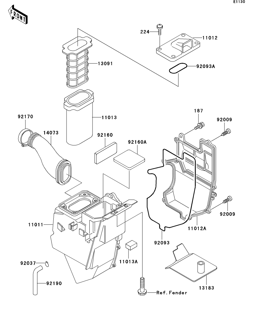 カワサキパーツ/ウエア＆グッズオンラインショップパーツ選択