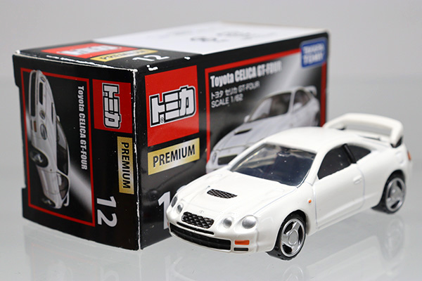 未開封】廃盤 トミカプレミアム No.12 トヨタ セリカ GT-FOUR TOMICA