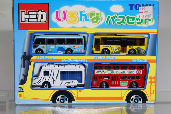 ミニカーショップ ケンボックス トミカギフト いろんなバスセット