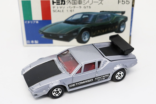 ミニカーショップ ケンボックス トミカ 青箱☆F55☆デ トマソ