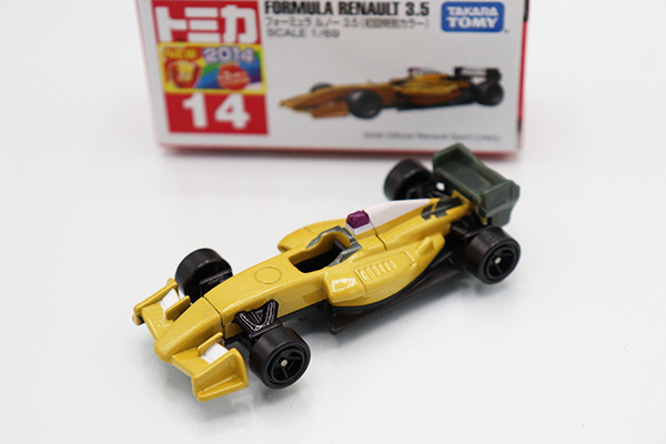 ミニカーショップ ケンボックス トミカ 赤箱☆14☆フォーミュラ ルノー