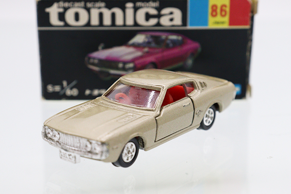 TOMICA トミカ セリカ2000GT 紫メッキ 箱付き トミカ トヨタ セリカ LB