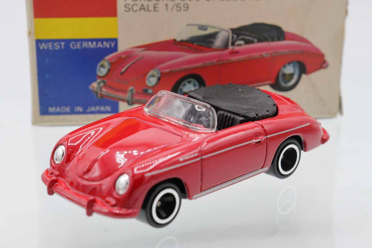 ミニカーショップ ケンボックス トミカ 青箱☆F9☆ポルシェ356