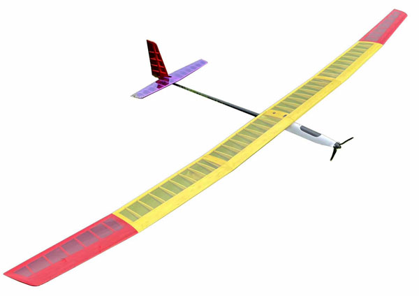 KK HOBBY 】 VP2600 Glider（バルサキット） ラダー機 キット ラジコン