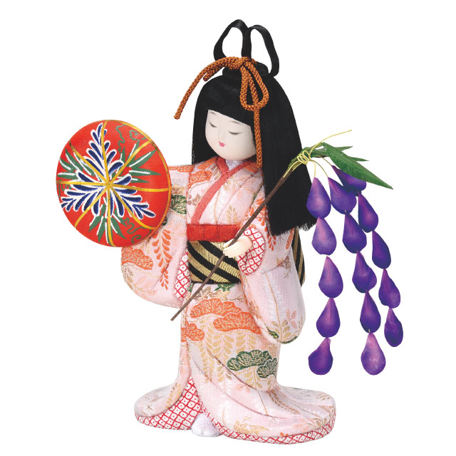 市松人形・娘物・尾山人形の木目込み人形材料キット｜人形の田辺